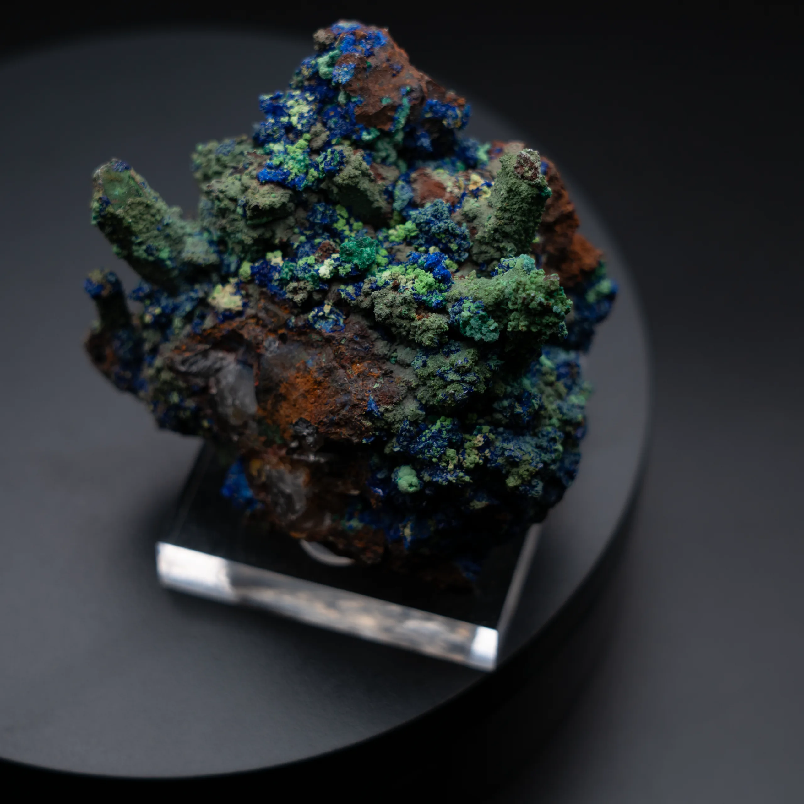 Azurite & Malachite – Maroc