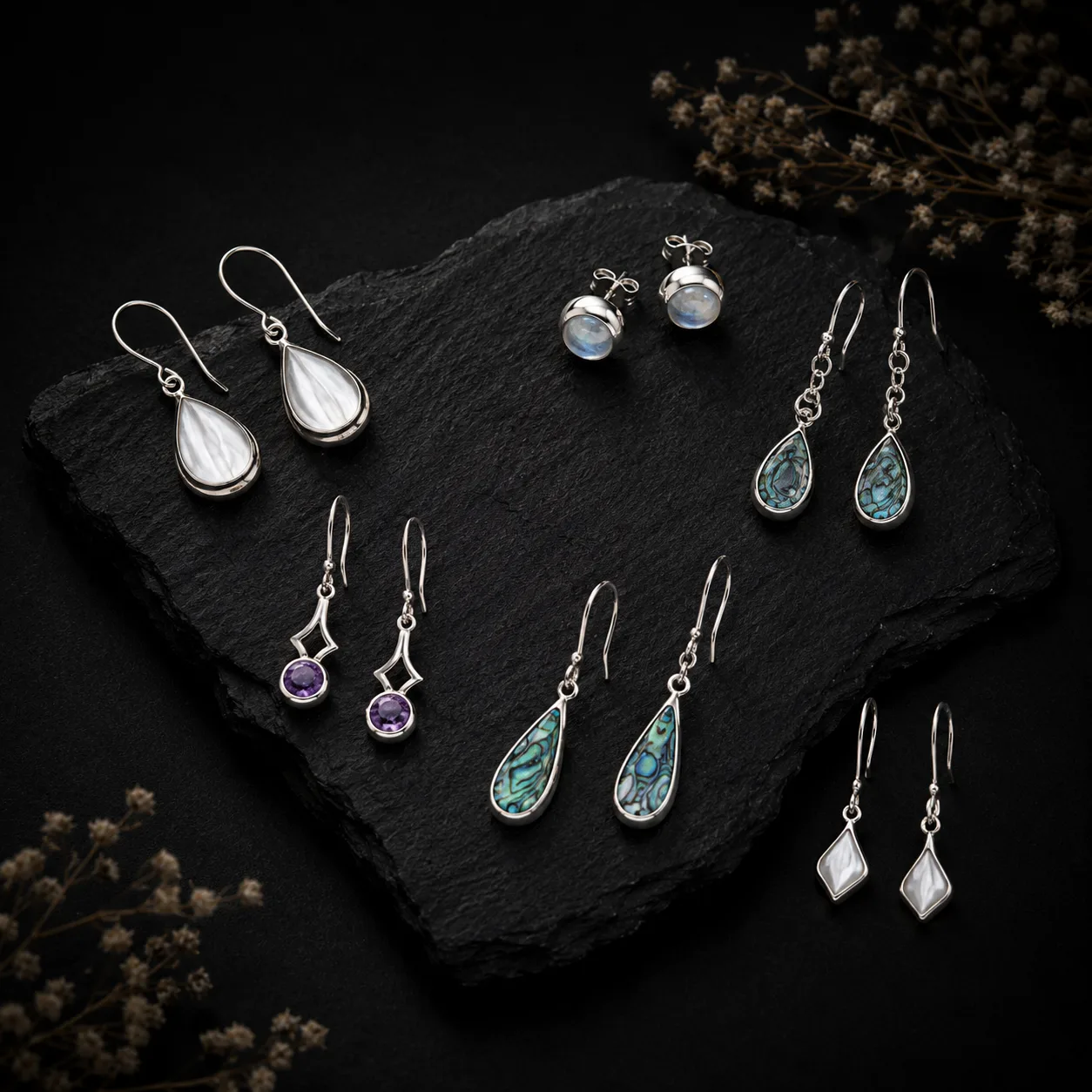 Boucles d'Oreilles Argent
