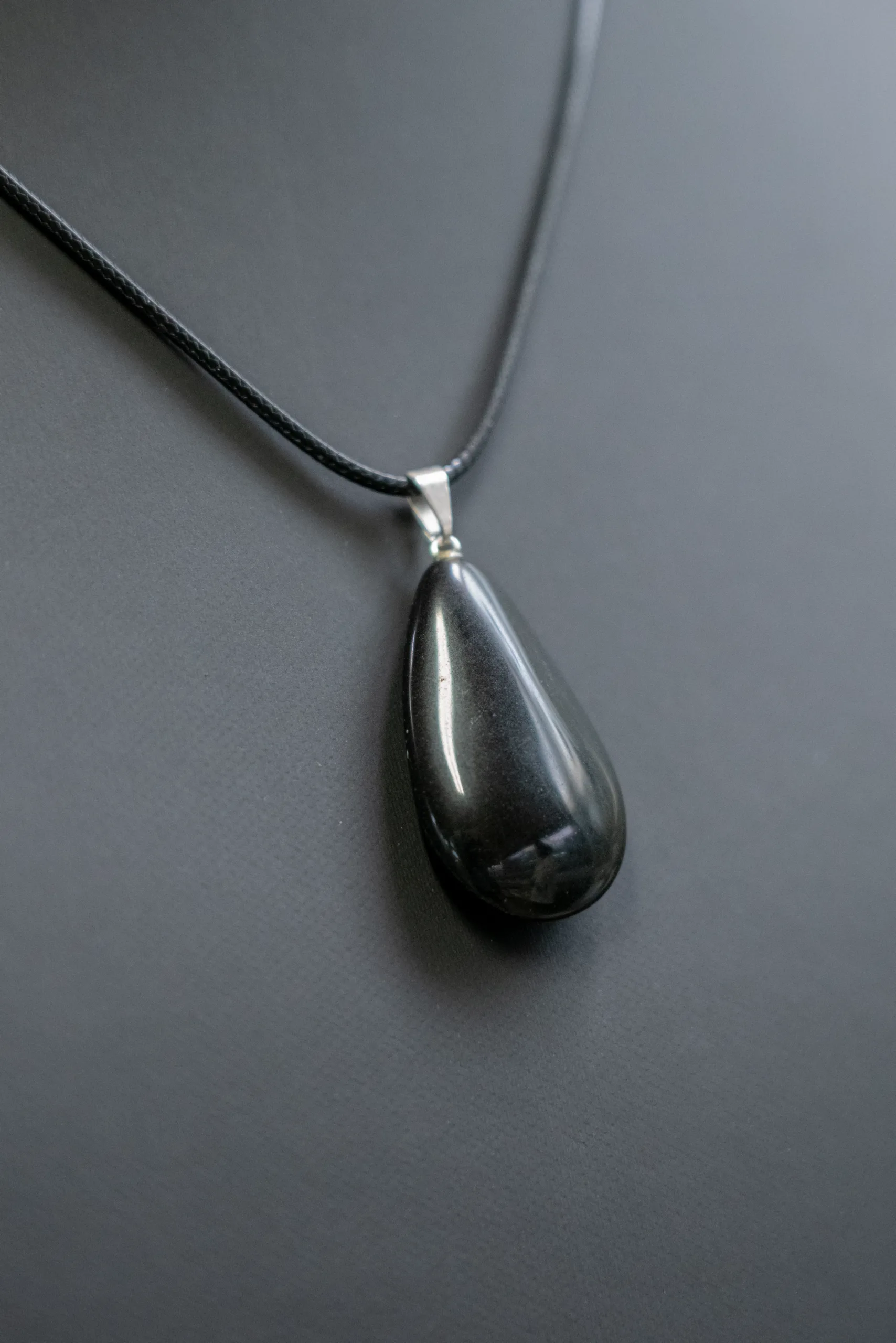 Pendentif Obsidienne