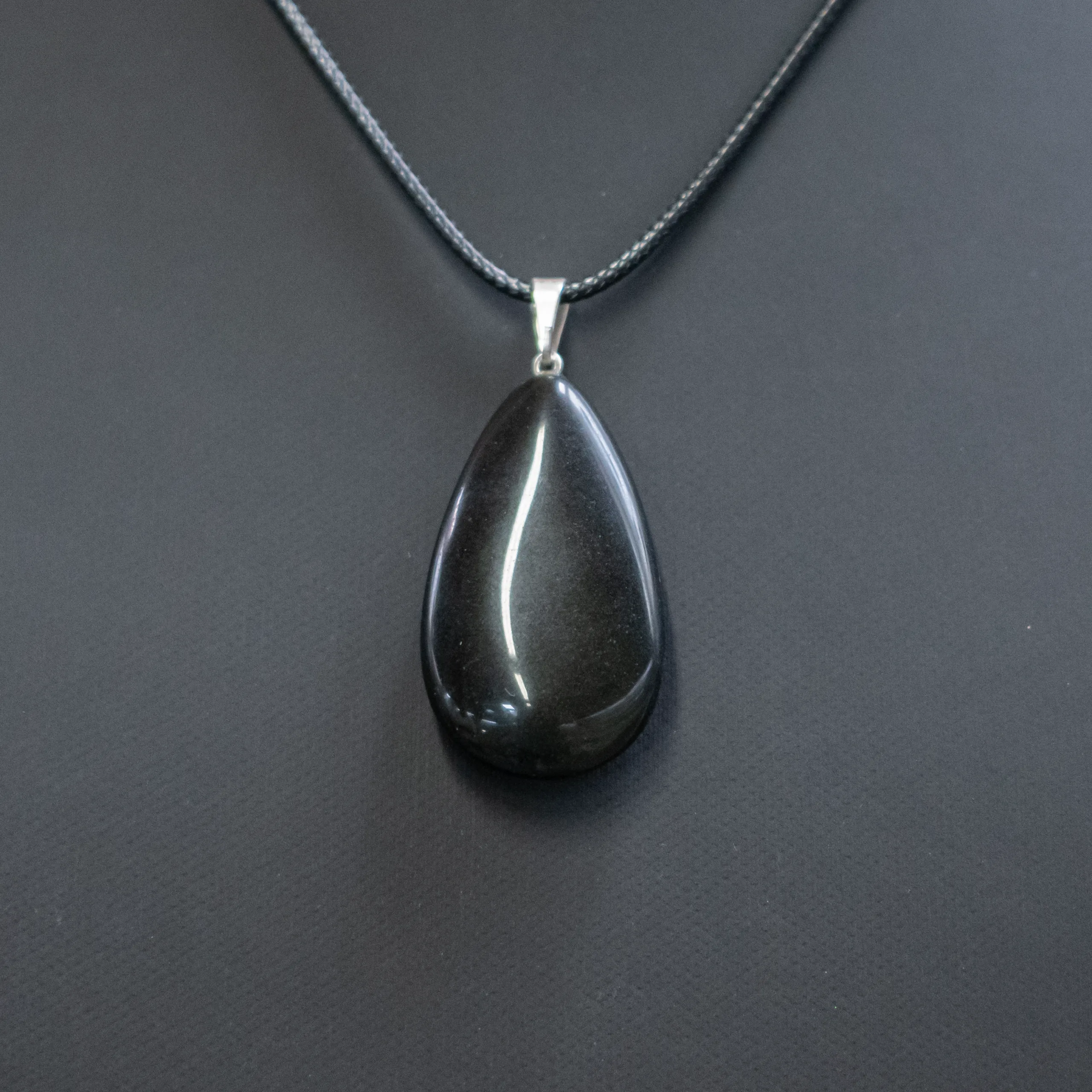 Pendentif Obsidienne